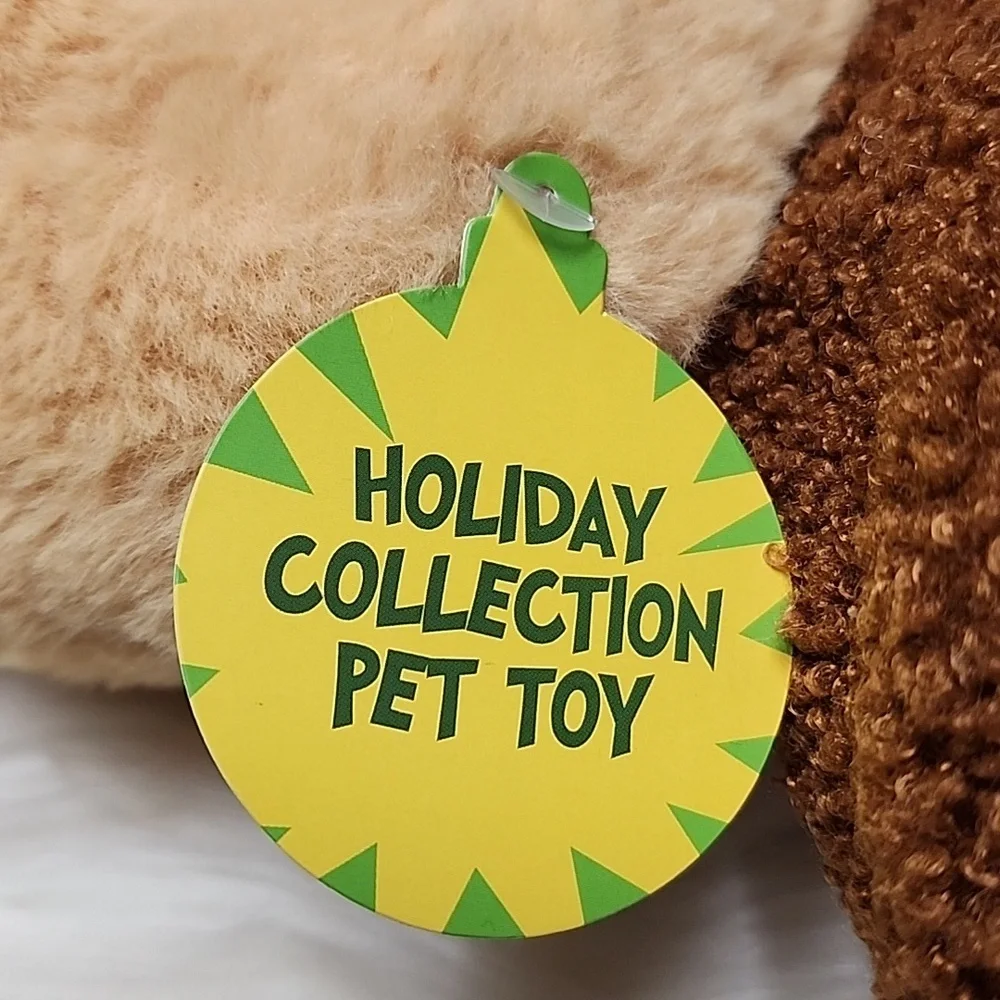 The Grinch Max Dog Plush Toy with Squeaker & Crinkle Sounds - New With Tags